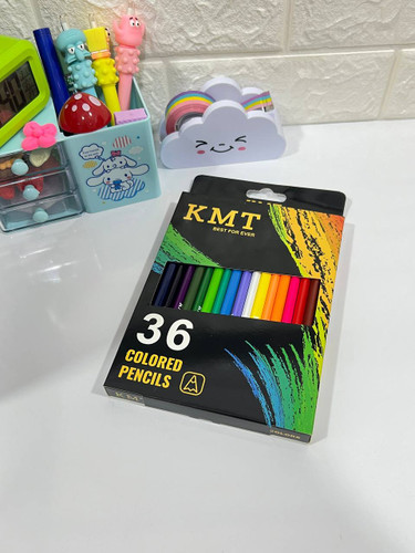 مداد رنگی 36 رنگ kmt